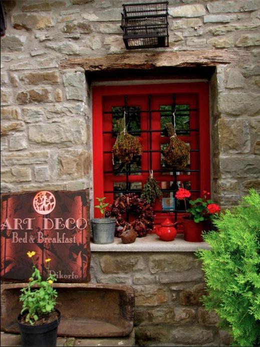Art Deco Bed&Breakfast Bed and Breakfast Dikorfo Exterior foto
